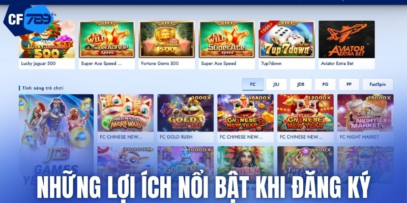 Những lợi ích nổi bật khi đăng ký
