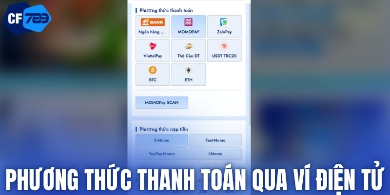 Phương thức thanh toán qua ví điện tử
